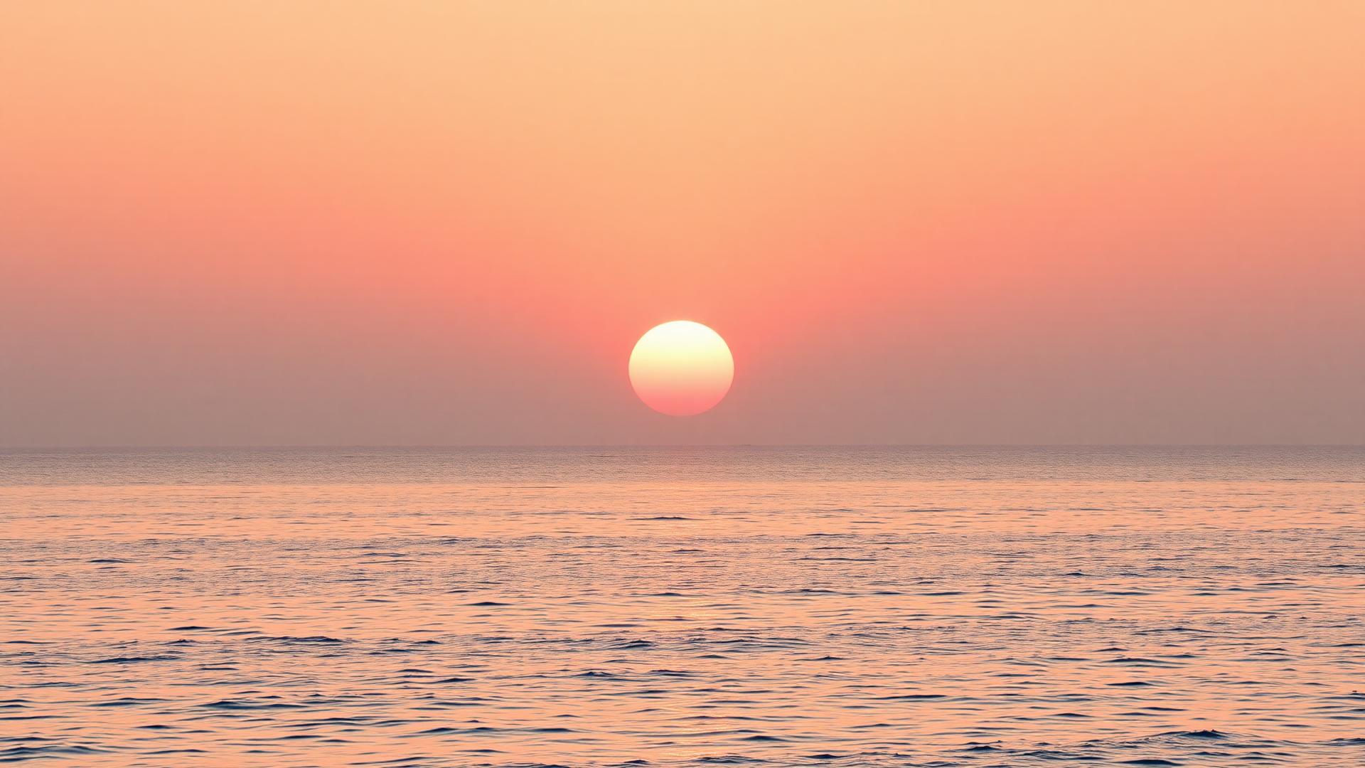平靜的海面